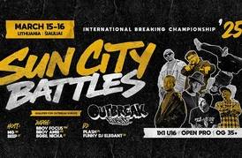 Sun City Battles ’25 | PAGRINDINIS RENGINYS | atrankos į OUTBREAK EUROPE