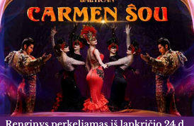 RENGINYS PERKELIAMAS | Tarptautinis projektas – miuziklas „Baltican Carmen Show”