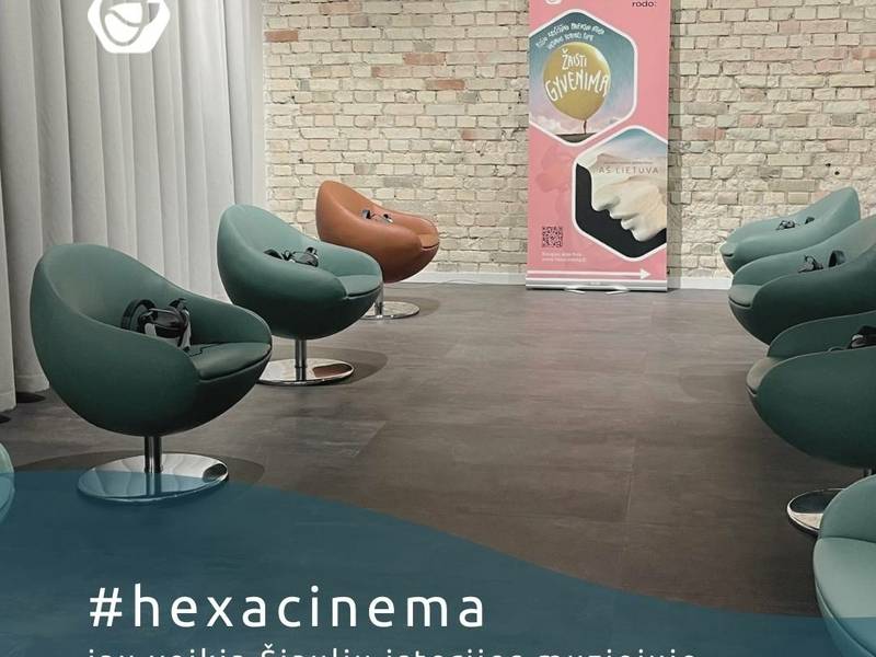 Unikalius virtualiosios realybės filmus jau galima išvysti ir Šiaulių istorijos muziejuje – duris atveria kino erdvė „Hexa Cinema“