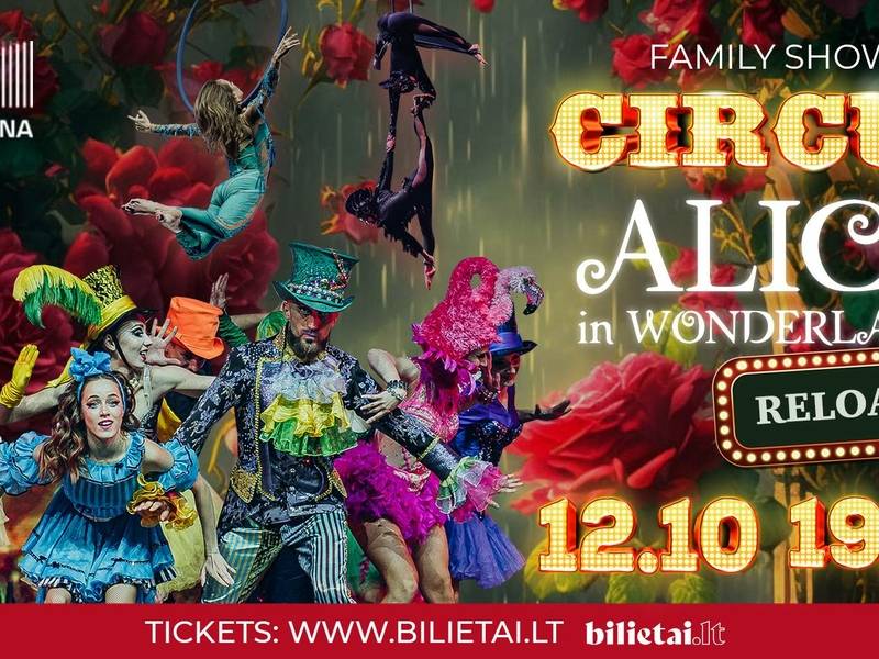 Circus show Alice in Wonderland