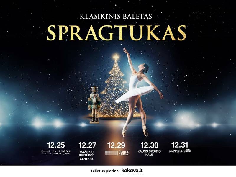 Klasikinis baletas „Spragtukas“