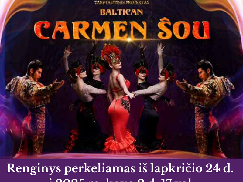 RENGINYS PERKELIAMAS | Tarptautinis projektas – miuziklas „Baltican Carmen Show”