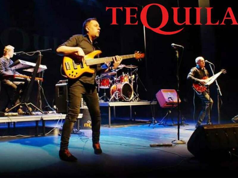 Performing group TEQUILA. Music Club - Tavern Juone Pastuoge