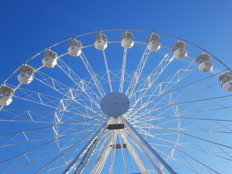 TAKE A RIDE ON A FERRIS WHEEL IN ŠIAULIAI